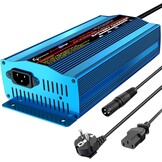 MOUDENSKAY 24V 8A Slimme Automatische Acculader met XLR Connector voor Scooter, Rolstoel, Motor, en Auto