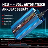 MOUDENSKAY 24V 8A Slimme Automatische Acculader met XLR Connector voor Scooter, Rolstoel, Motor, en Auto