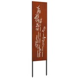 vidaXL Tuin decoratief paneel Anders Roestig 32 x 140 cm Cortenstaal