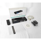 4K HDMI matrix switch 4x4 4K @30Hz HDMI matrix switch splitter 4 in 4 Out met achtergrondverlichting knop ondersteunt HDCP EDID management RS232 besturing