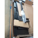 vidaXL Wastafelkast 91x35x60 cm bewerkt hout zwart