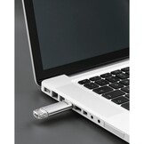 Hama USB-geheugenstick met USB 3.0 & USB 3.1-Type-C Single 128 GB zilver - Maat 128 GB