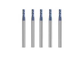 Hardmetalen Frees 3mm 5 stuks - AlTiN Gecoat - 44% Korting
