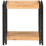 vidaXL Bijzettafel 40x30x40 cm massief acaciahout