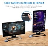 4K60Hz HDMI Wireless dongle Yinker 4K 60Hz 5G Miracast adapter voor iOS, MacOS Android Windows, compatibel met Miracast, Airplay, DLNA horizontaal of verticaal