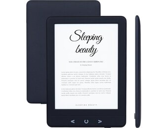 Silvergear® Ebook Reader met Achtergrondverlichting | 6-Inch E-Ink-Touchscreen | 4 GB Geheugen voor 3000+ E-Books | Pocketbook | Reflectievrij en Lichtgewicht | Zwart