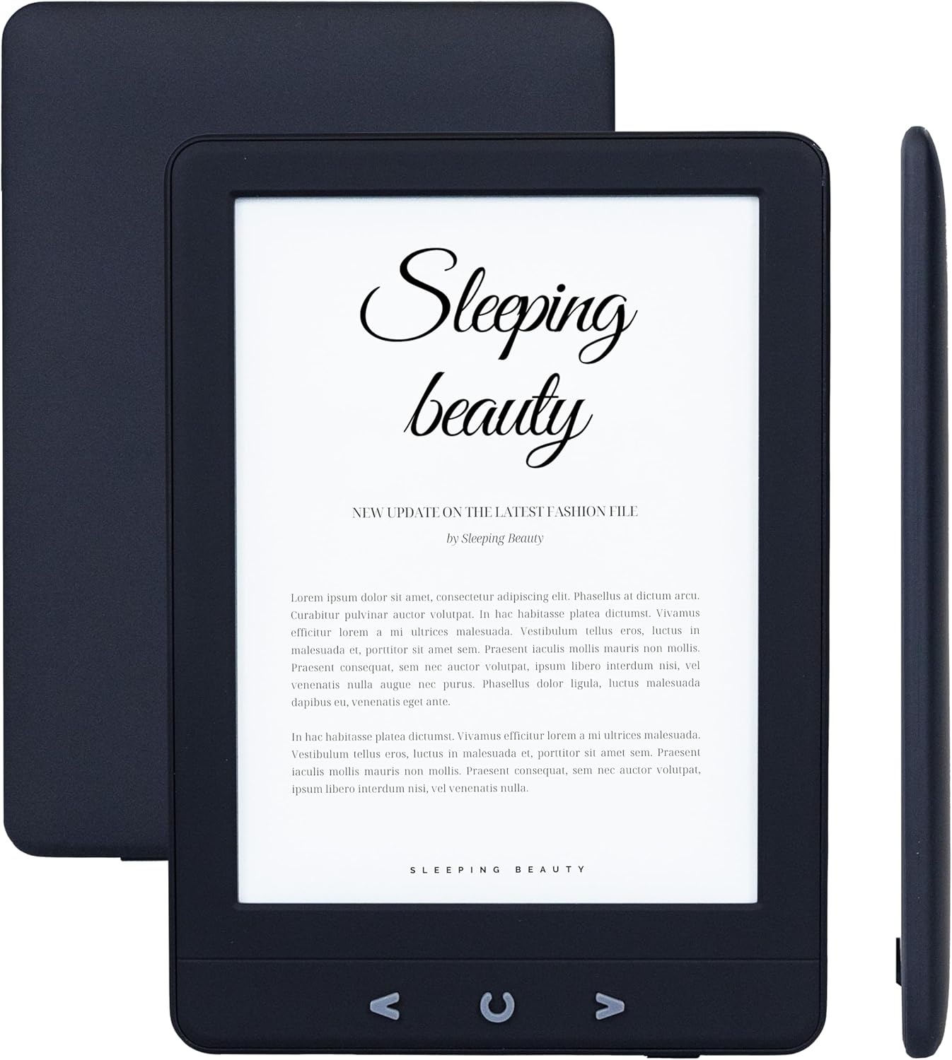 Silvergear® Ebook Reader met Achtergrondverlichting | 6-Inch E-Ink-Touchscreen | 4 GB Geheugen voor 3000+ E-Books | Pocketbook | Reflectievrij en Lichtgewicht | Zwart