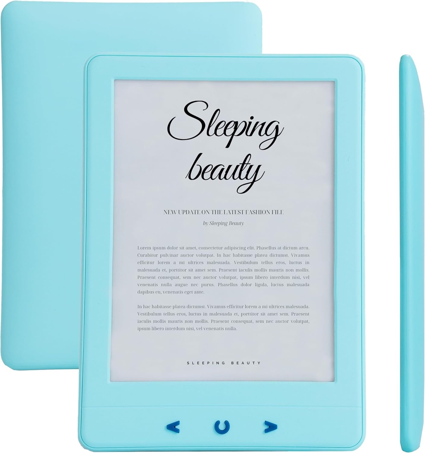 Silvergear® Ebook Reader met Achtergrondverlichting | 6-Inch E-Ink-Touchscreen | 4 GB Geheugen voor 3000+ E-Books | Pocketbook | Reflectievrij en Lichtgewicht | Zwart