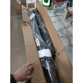 vidaXL Windscherm uittrekbaar 160x500 cm antracietkleurig