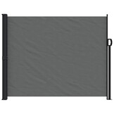 vidaXL Windscherm uittrekbaar 160x500 cm antracietkleurig