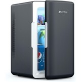AstroAI Mini-koelkast, 6 l, draagbaar, met koelchip, 2,58 kg, 220-240 V