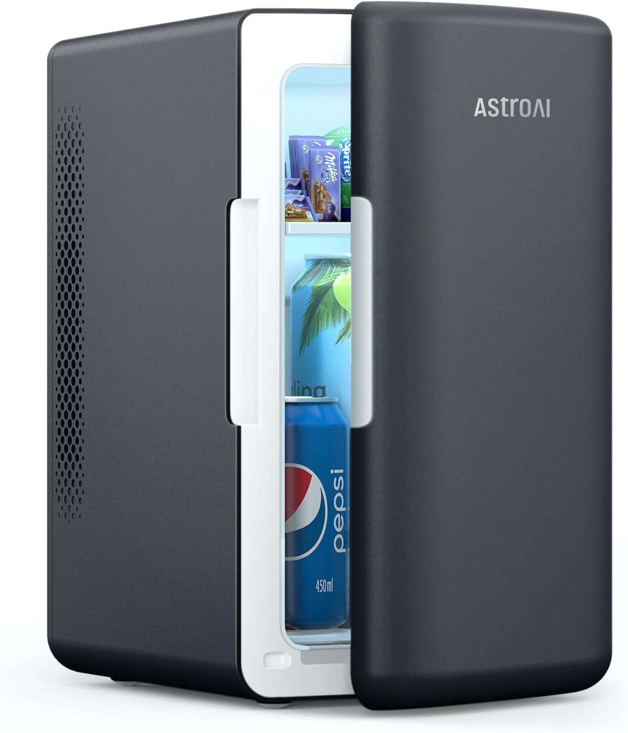 AstroAI Mini-koelkast, 6 l, draagbaar, met koelchip, 2,58 kg, 220-240 V