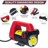 12V 175W Diesel Transfer Pomp, Elektrische Brandstof Transfer Pomp, Draagbare Olie Afzuigpomp met Overbelastingsbeveiliging, Zuig Transfer Pomp