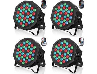 LED Lichteffecten Set 4x Oplaadbaar - 30% Korting!