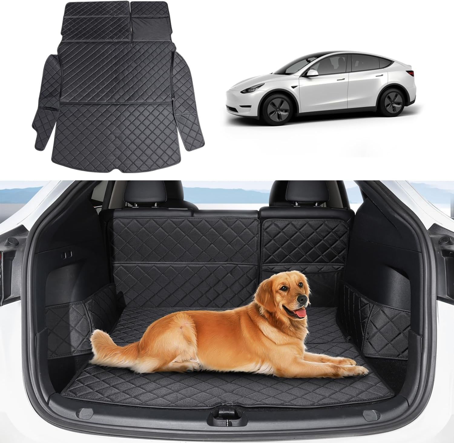 Kofferbakmat Tesla Model Y (2021-2025) - All-weather 29% Korting