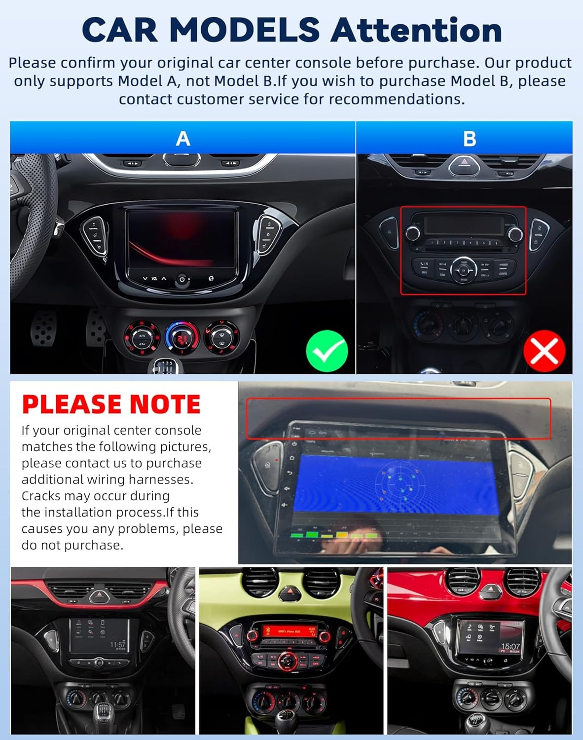 Android Autoradio 9" voor Opel Corsa E/Adam - Carplay, Android Auto, GPS (-59%)