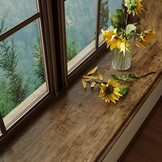 Zelfklevende Houtnerf Folie Vintage Bruin 90x300cm - 33% Korting