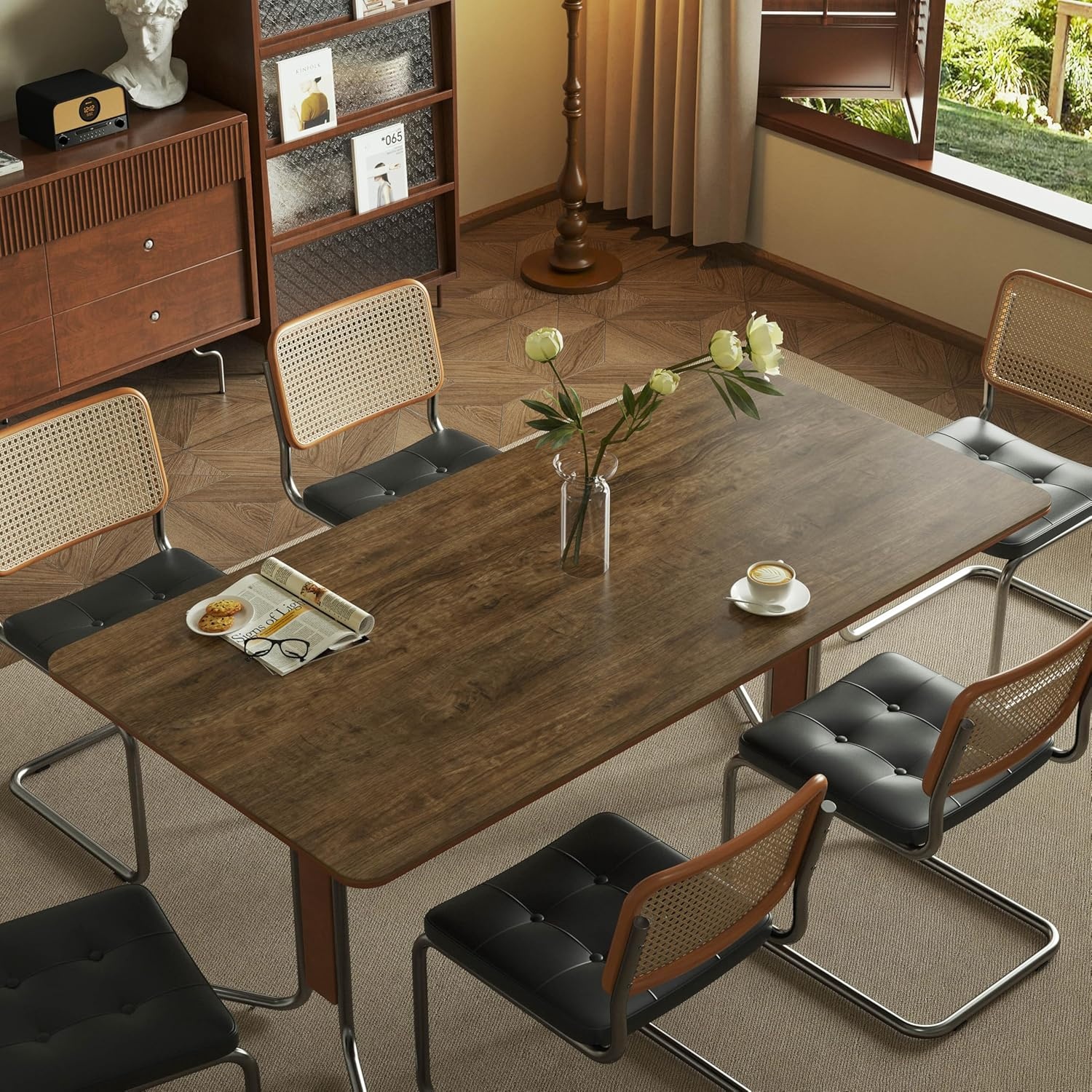 Vintage Houtlook Meubelfolie | 90x300cm | -39%
