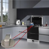 Universele Gasfornuis & Oven Knoppen (8 stuks) Zilver | 31% Korting