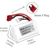 RC Boot Accu 11.1V 2000mAh 15C met T-stekker - 29% Korting