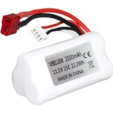 RC Boot Accu 11.1V 2000mAh 15C met T-stekker - 29% Korting