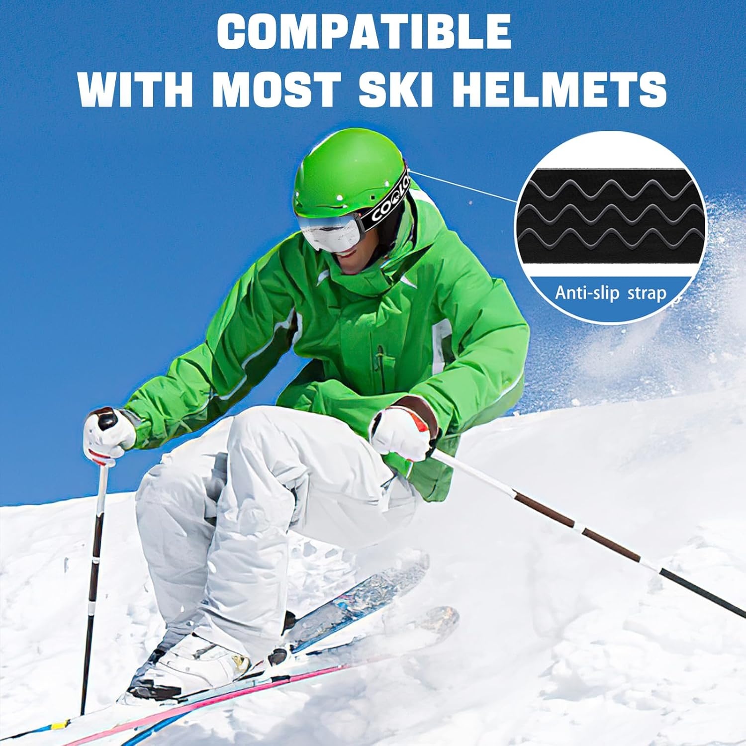 Skibril Unisex met Magnetische Lens - 28% Korting