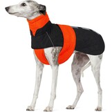 Warme Oranje Winterjas voor Windhonden (XL) - Waterafstotend & Reflecterend