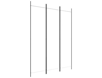 Kamerscherm met 3 panelen - Stof Wit - 150x200 cm - 33% Korting
