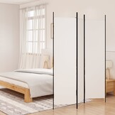 Kamerscherm met 3 panelen - Stof Wit - 150x200 cm - 33% Korting