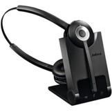 Draadloze DECT Headset Duo | HD Voice, 100m Bereik, Zwart