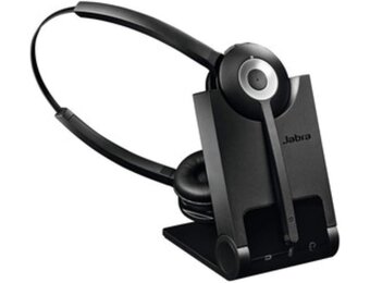 Draadloze DECT Headset Duo | HD Voice, 100m Bereik, Zwart