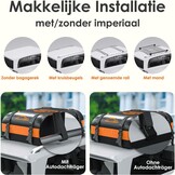 Opvouwbare Dakkoffer 566L Oranje - Waterdicht & Universeel