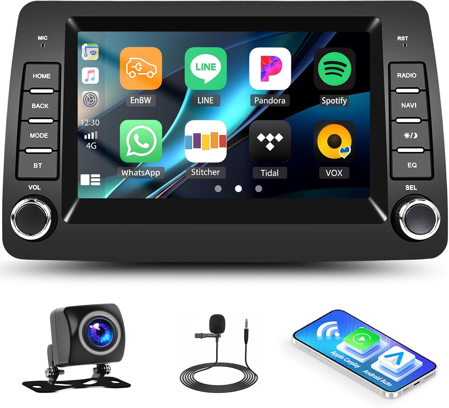 Android Autoradio 7" Fiat Panda 169 (2002-2012) - 30% Korting!