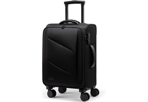 Handbagage Rugzak 45L, Laptop 17", Vliegtuig Goedgekeurd, TSA Slot, Zwart - 69% Korting