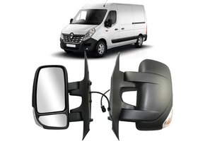 Verwarmbare Buitenspiegel Links met Knipperlicht - Renault Master III (30% Korting)