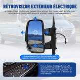 Verwarmbare Buitenspiegel Links met Knipperlicht - Renault Master III (30% Korting)