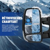 Verwarmbare Buitenspiegel Links met Knipperlicht - Renault Master III (30% Korting)