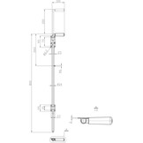 Deur- en Poortgrendel Verzinkt Zilver 14mm Bout (56% Korting)