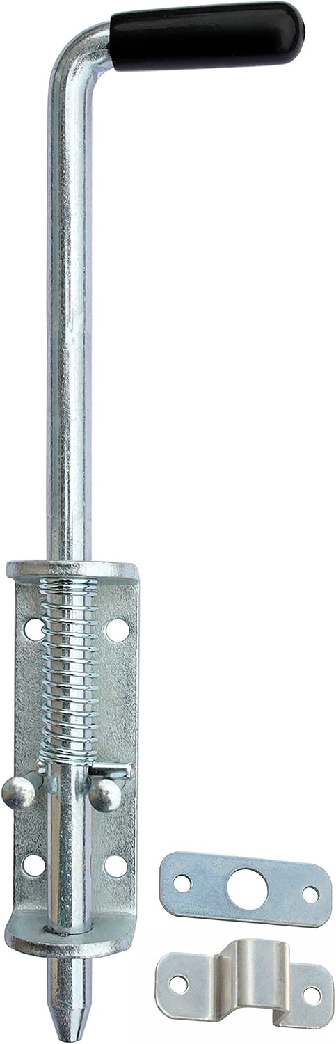 Deur- en Poortgrendel Verzinkt Zilver 14mm Bout (56% Korting)