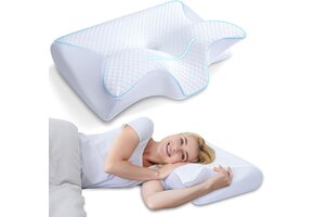 Ergonomisch Nekkussen - Traagschuim & Verkoelend - 40% Korting!