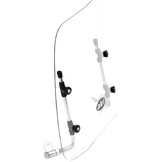 Universeel Kort Windscherm 50cc Scooter/Bromfiets - 29% Korting