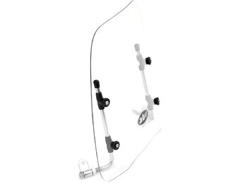 Universeel Kort Windscherm 50cc Scooter/Bromfiets - 29% Korting
