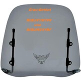 Universeel Kort Windscherm 50cc Scooter/Bromfiets - 29% Korting