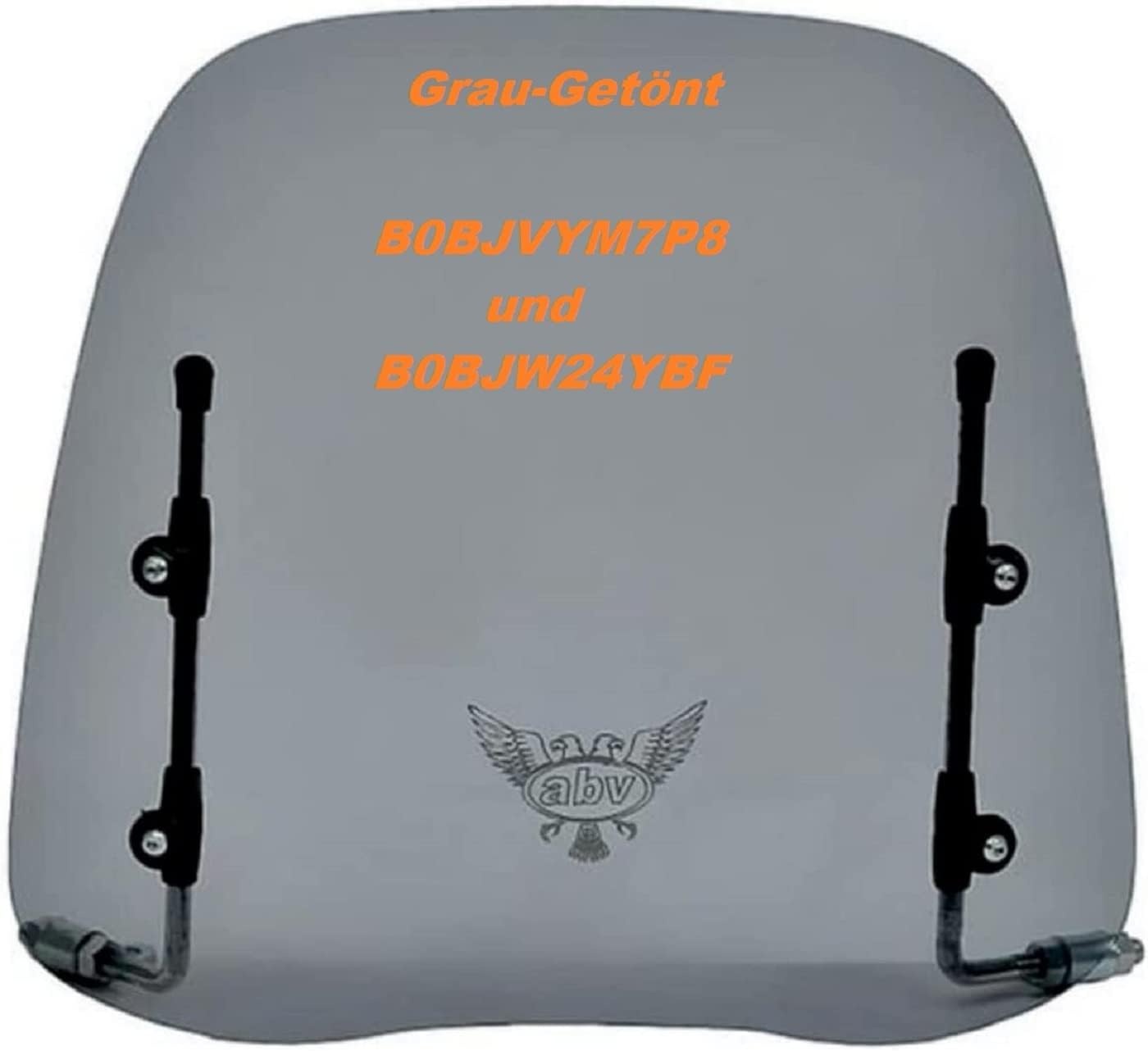 Universeel Kort Windscherm 50cc Scooter/Bromfiets - 29% Korting