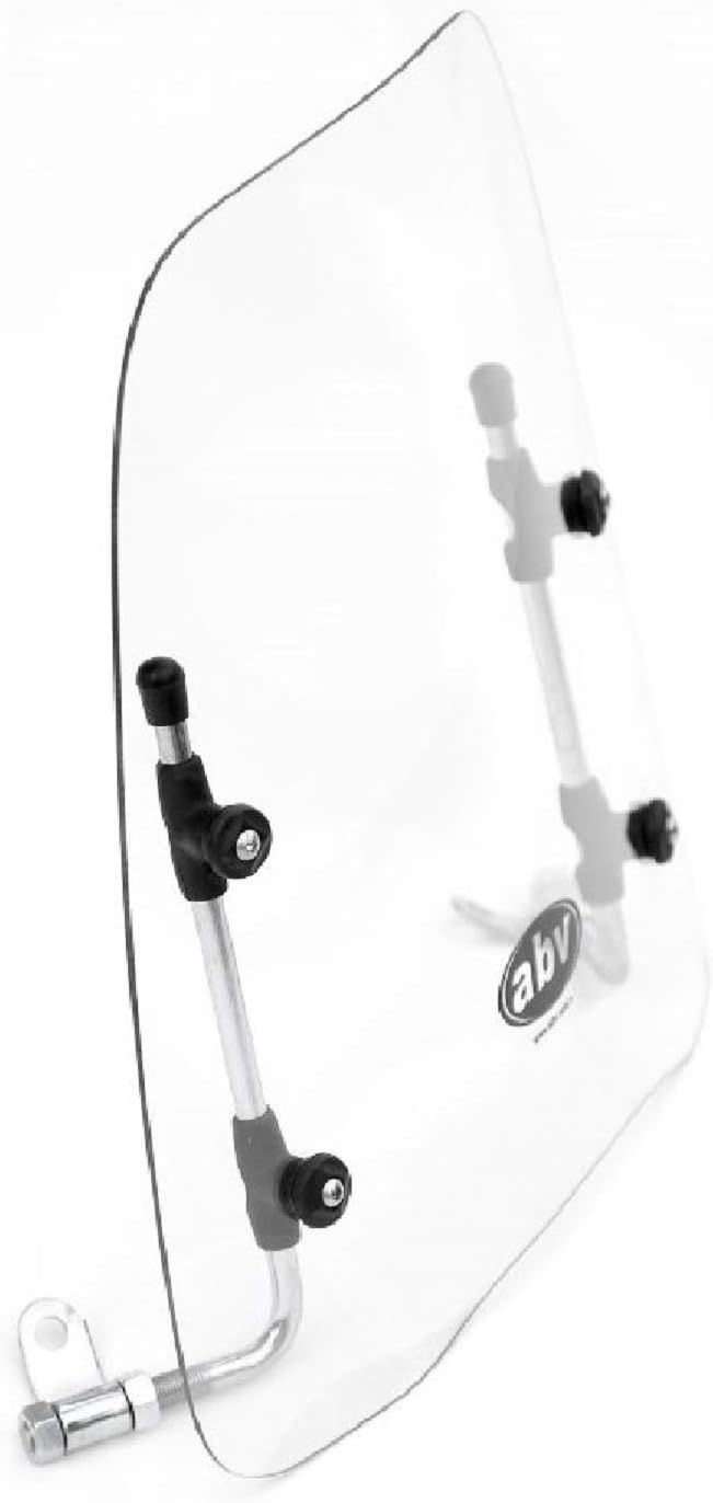 Universeel Kort Windscherm 50cc Scooter/Bromfiets - 29% Korting