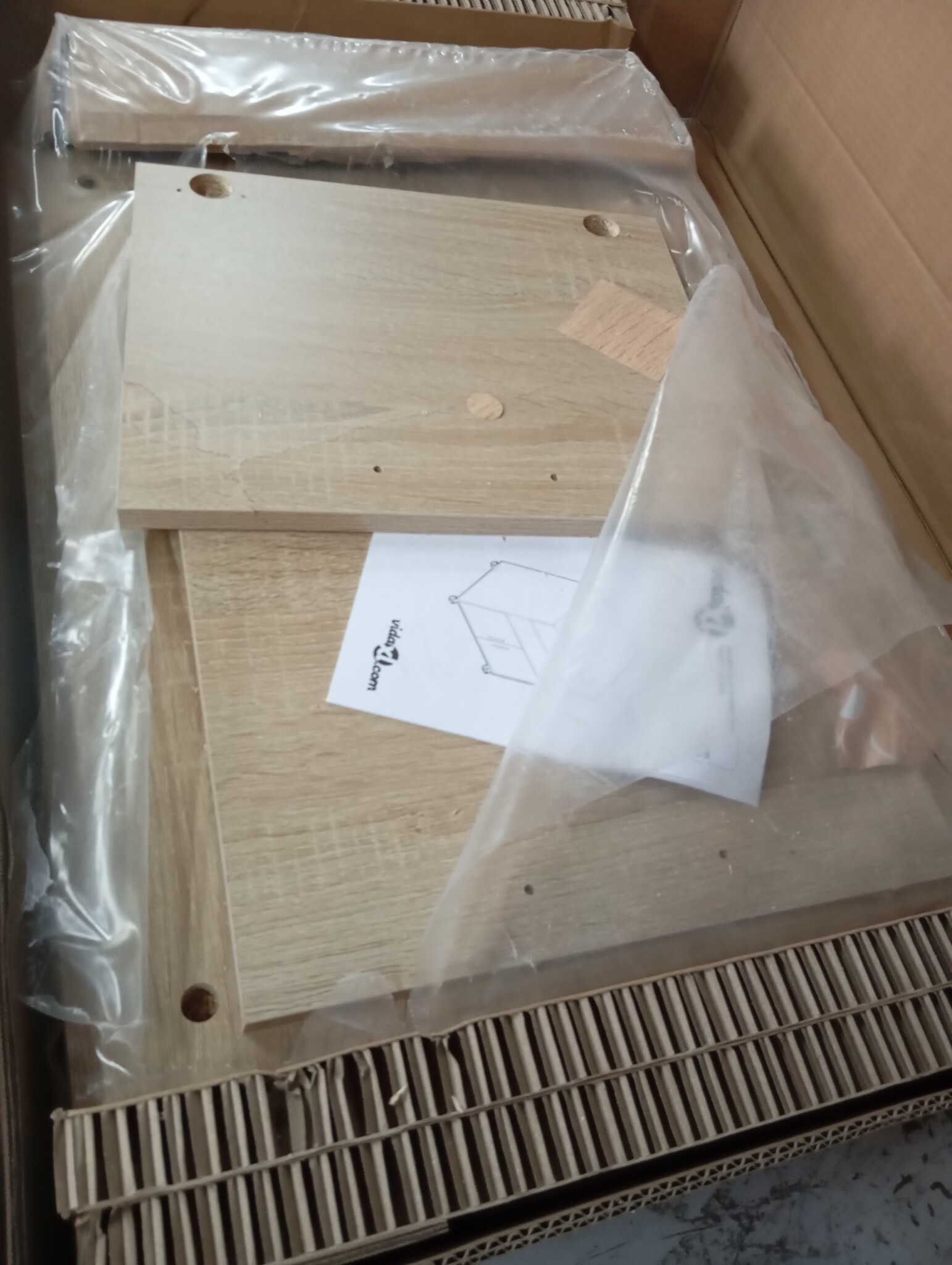 vidaXL Rolkast Sonoma Eiken 60x48x81 cm - 59% Korting