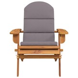 Adirondack Tuinstoel Massief Acaciahout & Kussens - 35% Korting!