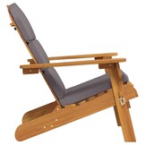 Adirondack Tuinstoel Massief Acaciahout & Kussens - 35% Korting!