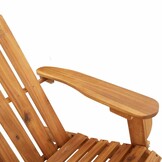 Adirondack Tuinstoel Massief Acaciahout & Kussens - 35% Korting!