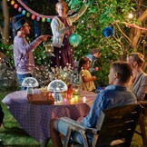 Mushroom Disco Bal Zilver | Spiegelbol Decoratie Feest - 32% Korting